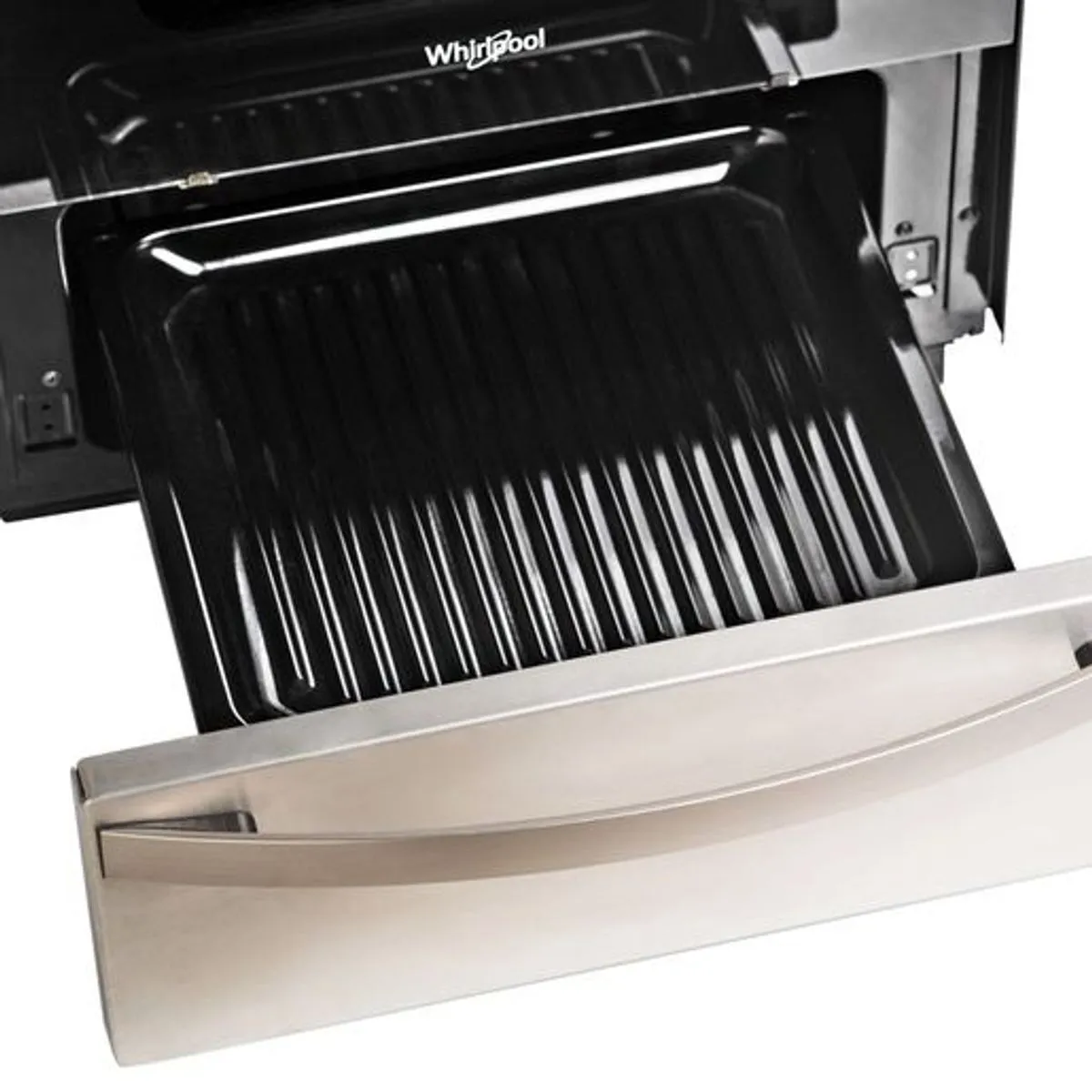 Cocina Whirlpool 56Cm Wfx57Di Inox Mg Luz C/V - imagen 5