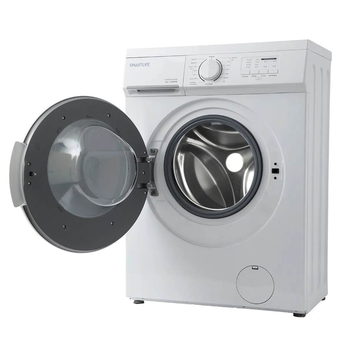 Lavarropas Smartlife 6kg Sl-Wmu061000w 1000rpm A Blanco - imagen 3