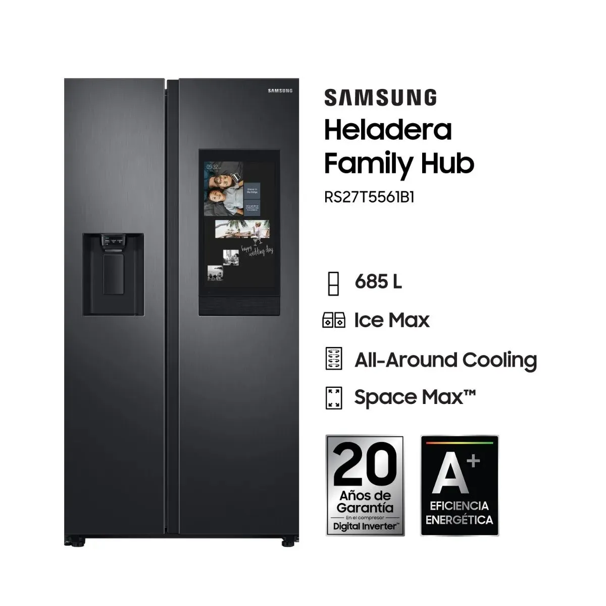 Heladera No Frost 350L